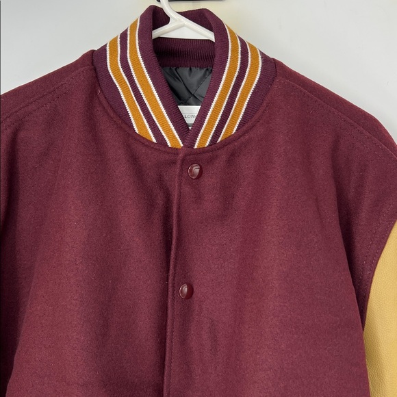 Holloway NWT leather letterman’s Jacket men’s large - Picture 7 of 11